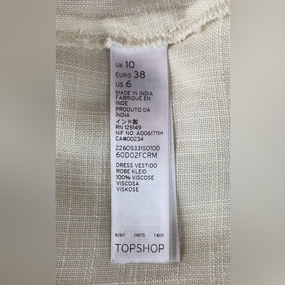 Kate Moss Topshop Aztec Embroidered Tunic Shift Dress - Picture 7 of 7